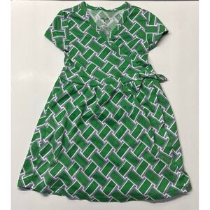 Diane von Furstenberg Green‎ wrap dresses (4T)